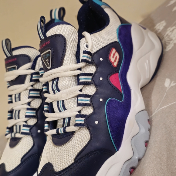 Sketchers D'lites 3 women's size 7 air cooled memory foam new condition - Picture 7 of 11